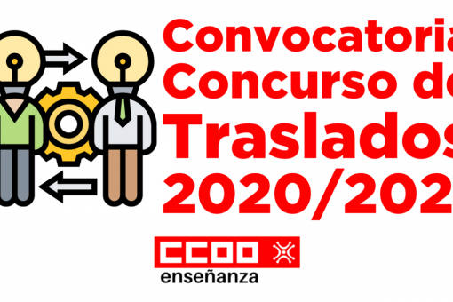 Convocatoria del Concurso de Traslados para el curso 2020-2021
